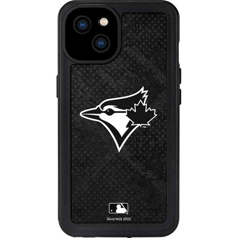 MLB Toronto Blue Jays Dark Wash iPhone 15 Plus Waterproof Case